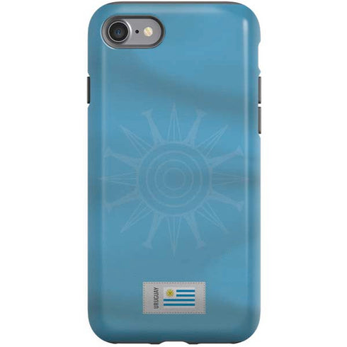 Uruguay Soccer Flag iPhone SE (2nd & 3rd Gen) Pro Case